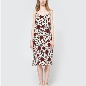 Ganni elmira slip dress